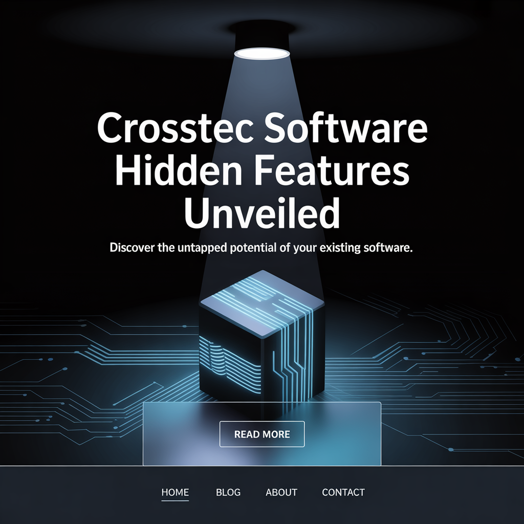 Unveiling the Mystery: A Deep Dive into Crosstec Software Hidden