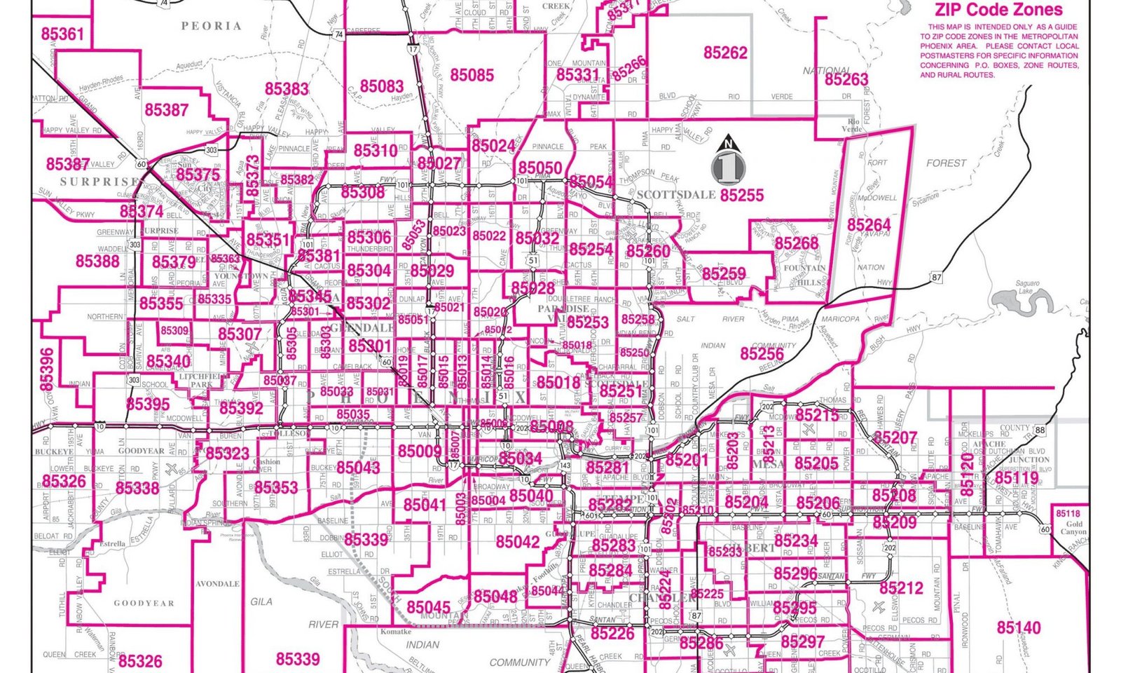 Zip Code Map
